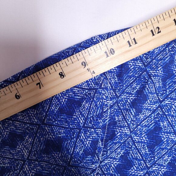 Tommy Bahama Men's Blue Patterned Casual Shirt - Picture 8 of 13